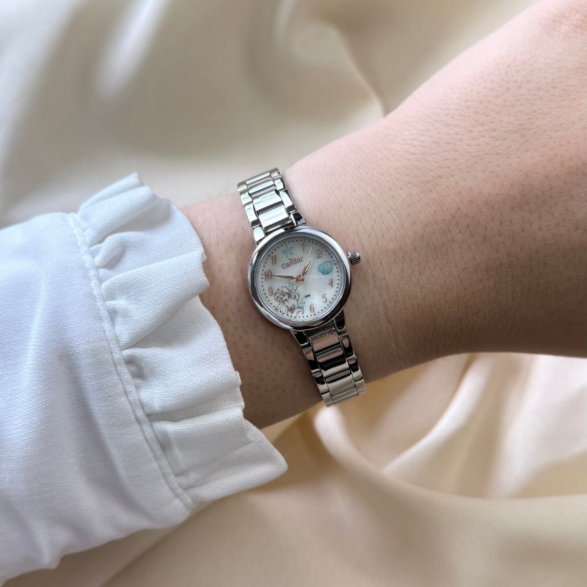 Kit Relógio Disney Condor Feminino CO2035NOC/K4K Prata Prata 2