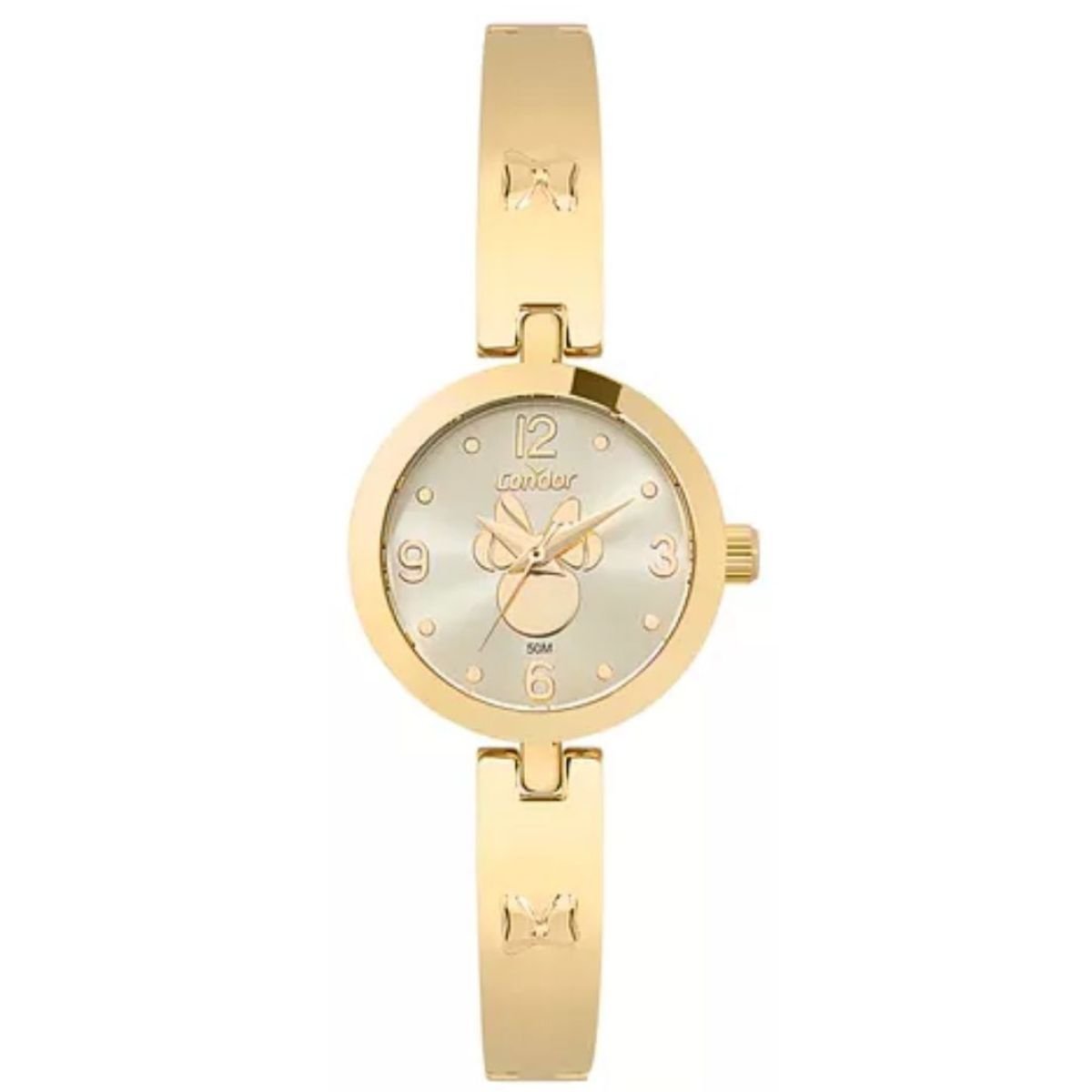 Relógio Condor Disney Feminino Minnie Bracelete CO2035NOE/5X Dourado
