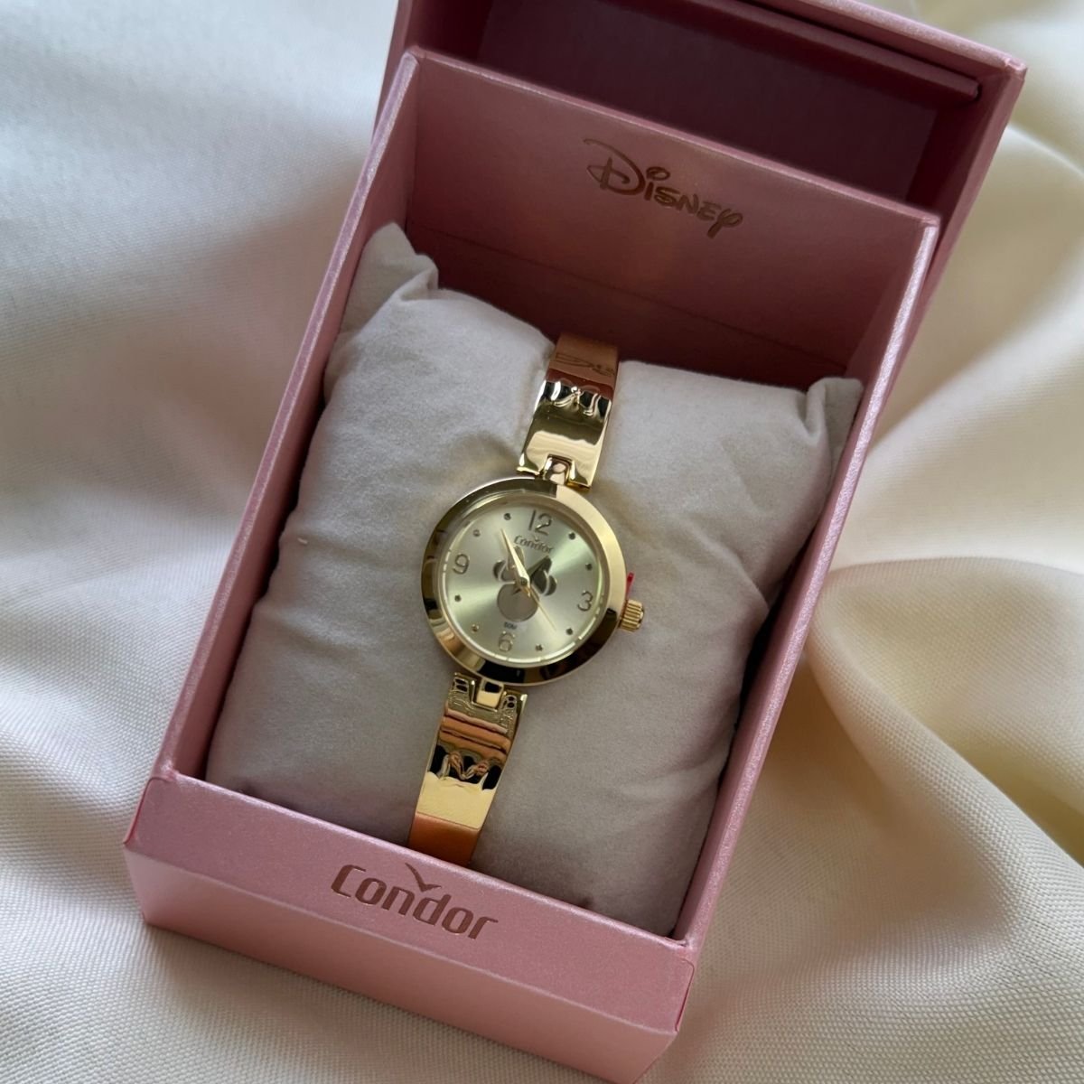 Relógio Condor Disney Feminino Minnie Bracelete CO2035NOE/5X Dourado Dourado 4