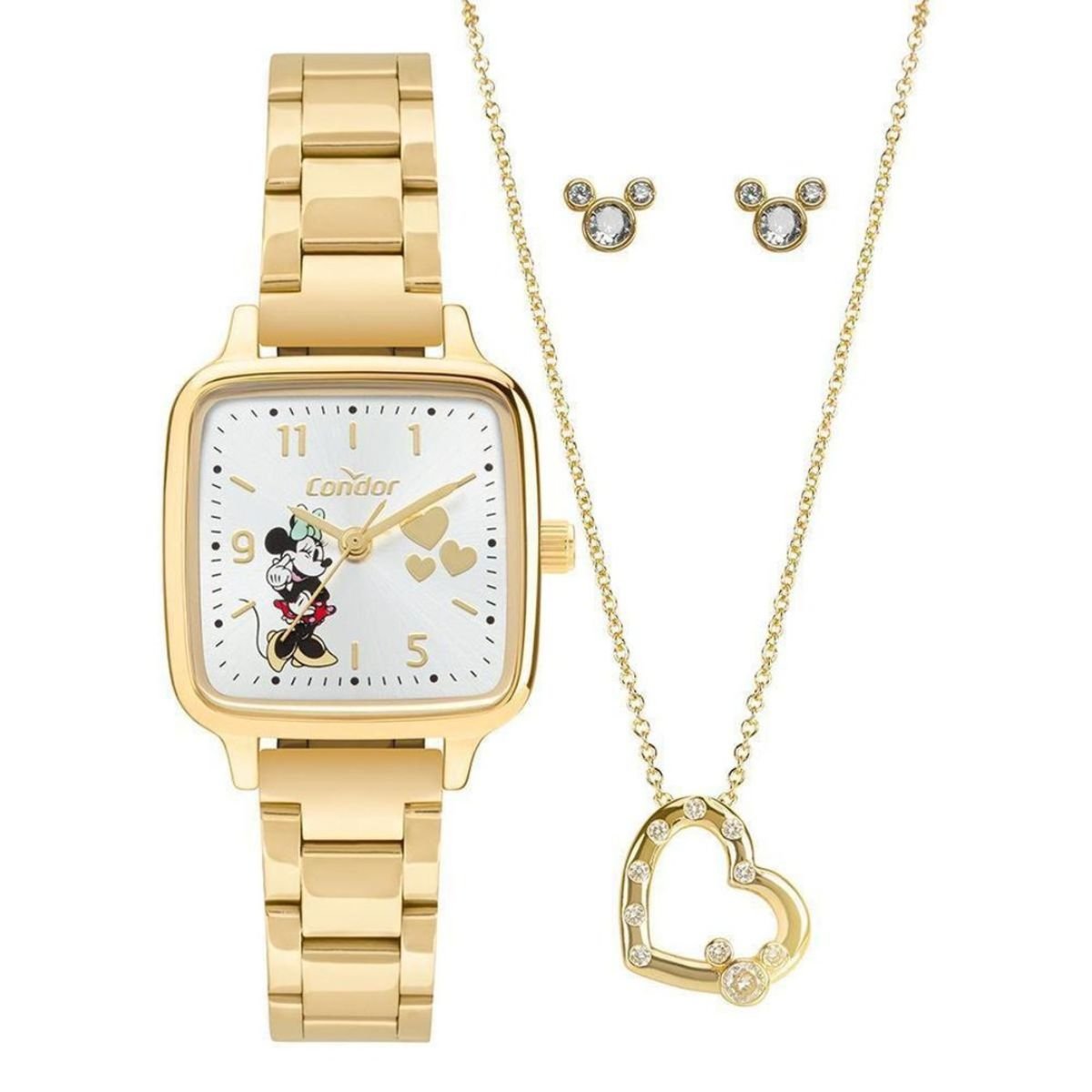Relógio Condor Disney Minnie Feminino CO2035NXL/K4K Dourado