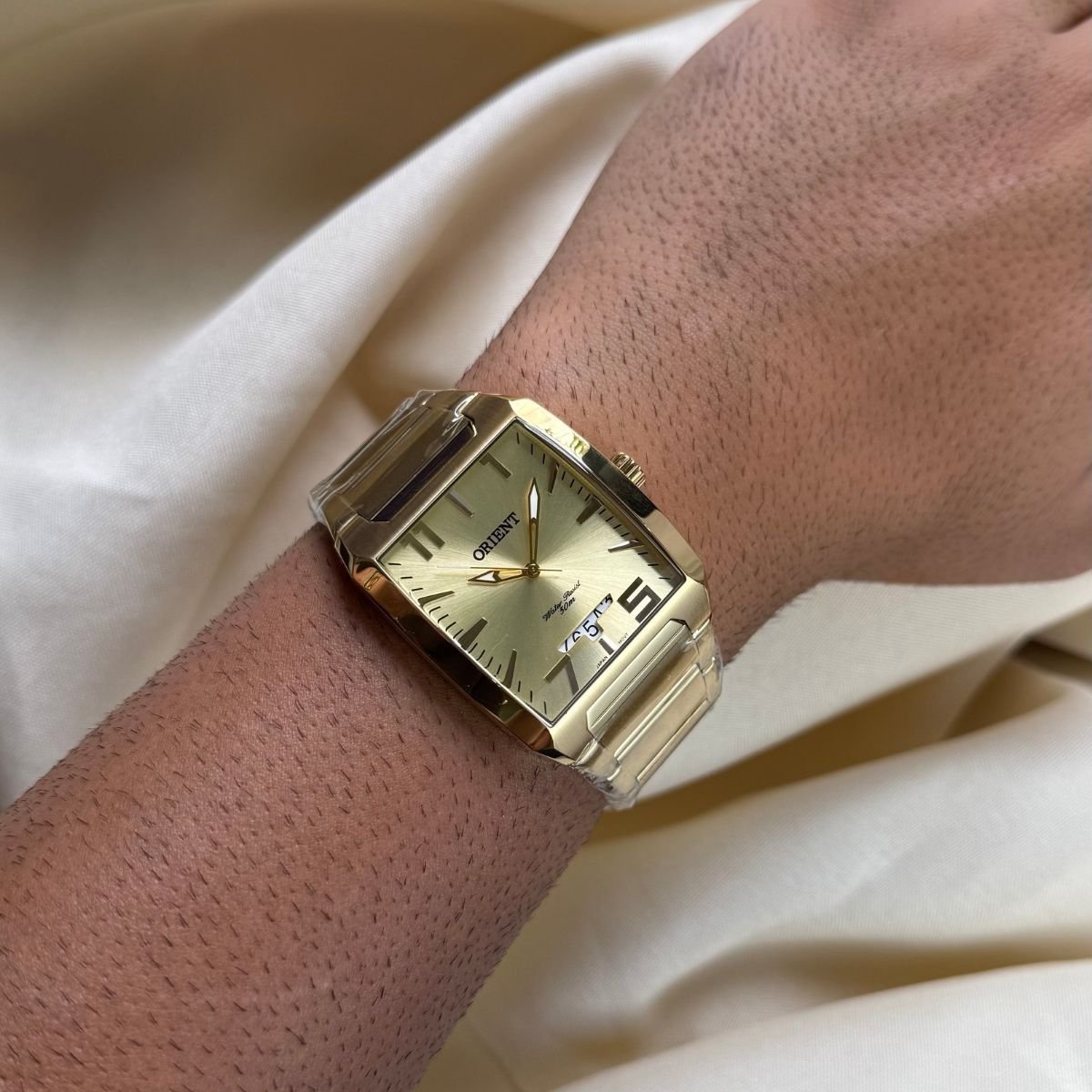 Relógio Orient Masculino GGSS1007 C2KX Dourado Dourado 2