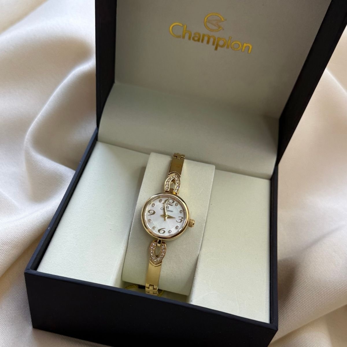 Relógio Champion Feminino CF25143H Dourado Dourado 5