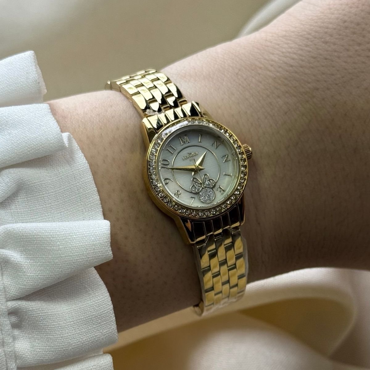 Relógio Condor Disney Minnie Feminino CO2036MZJ/K4B Dourado Dourado 3