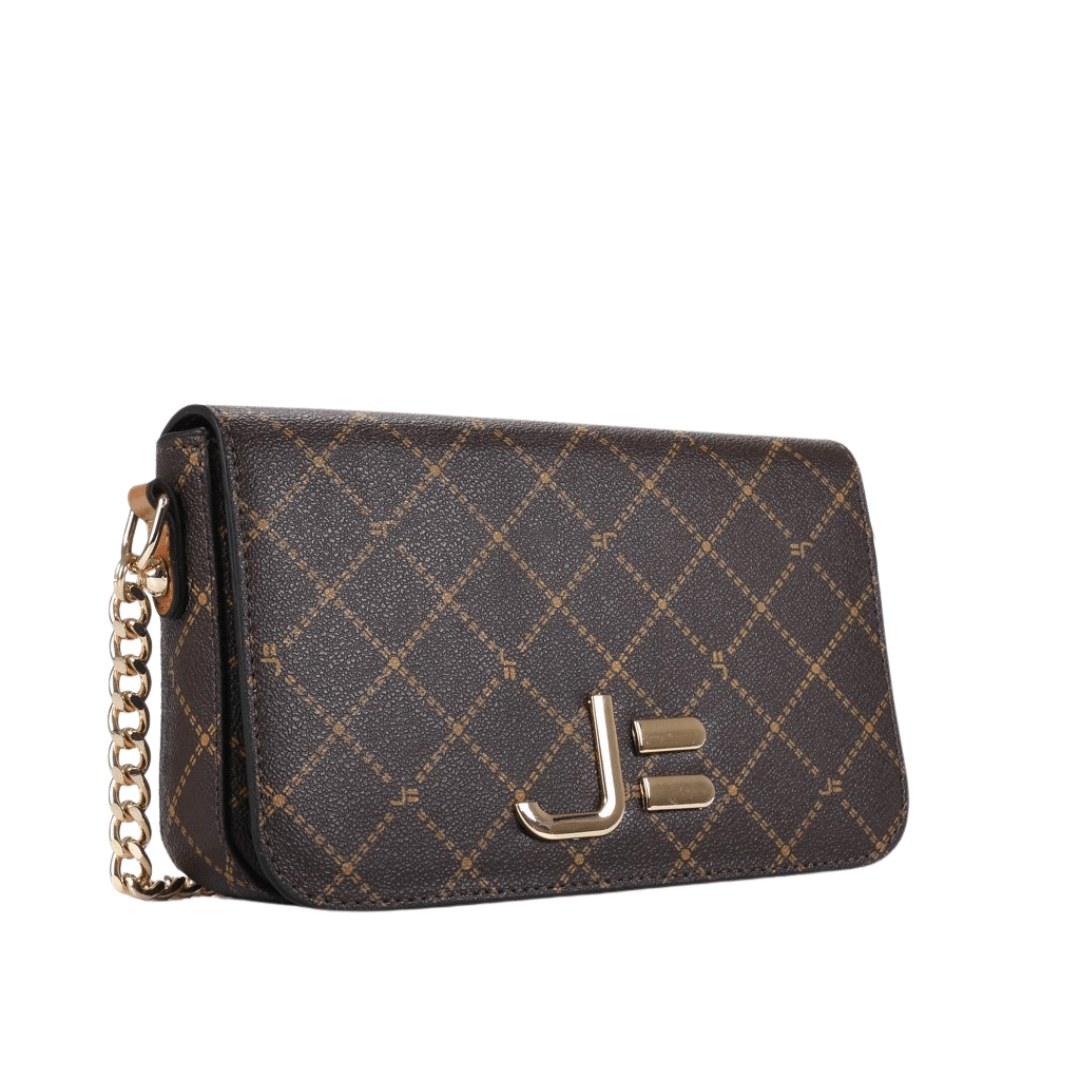 Bolsa Jorge Bischoff Feminina Pequena Café Amendoa Marrom 3