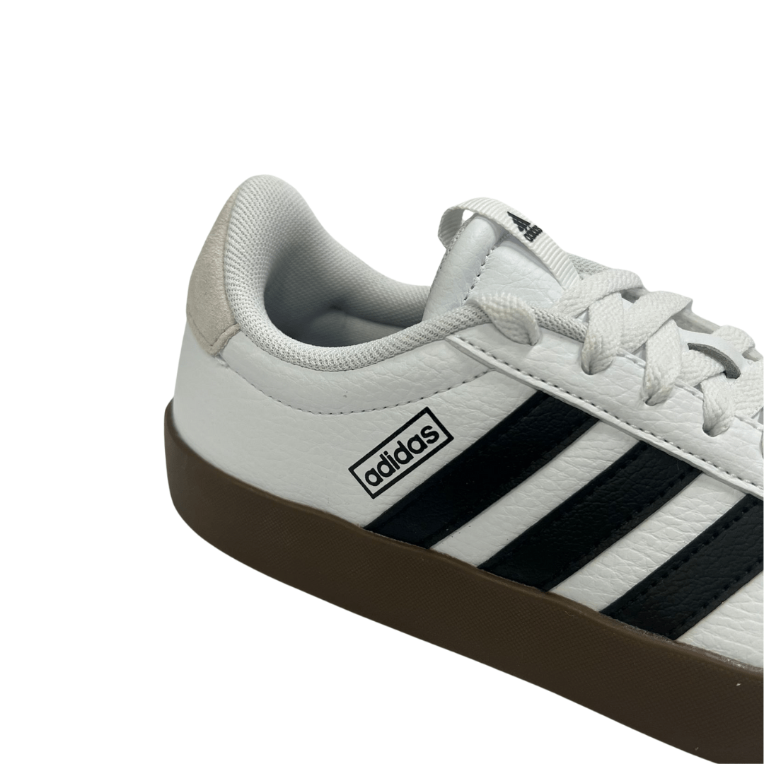 Tênis Adidas VL Court 3.0 Masculino Branco Preto Branco/Preto 4