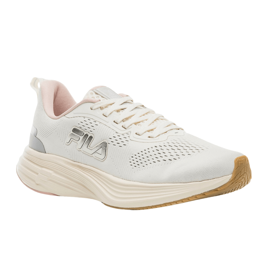 Tênis Fila Stride Feminino Bege Rose Cinza Branco 4