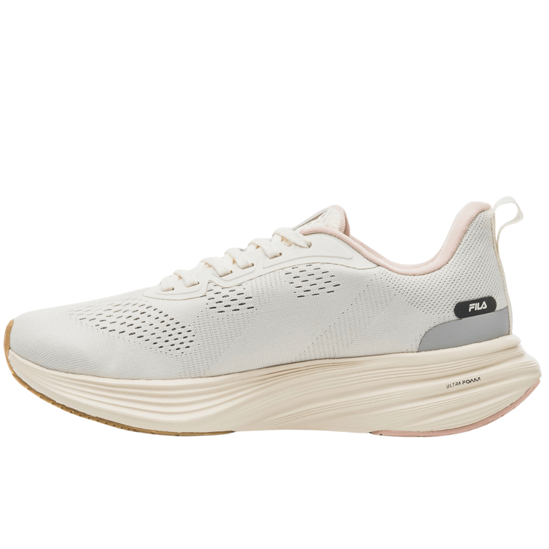 Tênis Fila Stride Feminino Bege Rose Cinza Branco 5