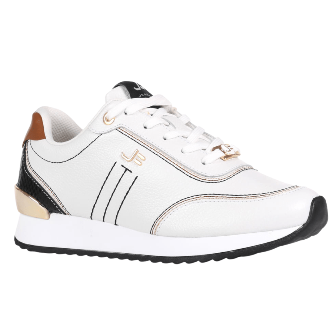 Tênis Jorge Bischoff Feminino Floter Fresh Branco Couro Branco 3