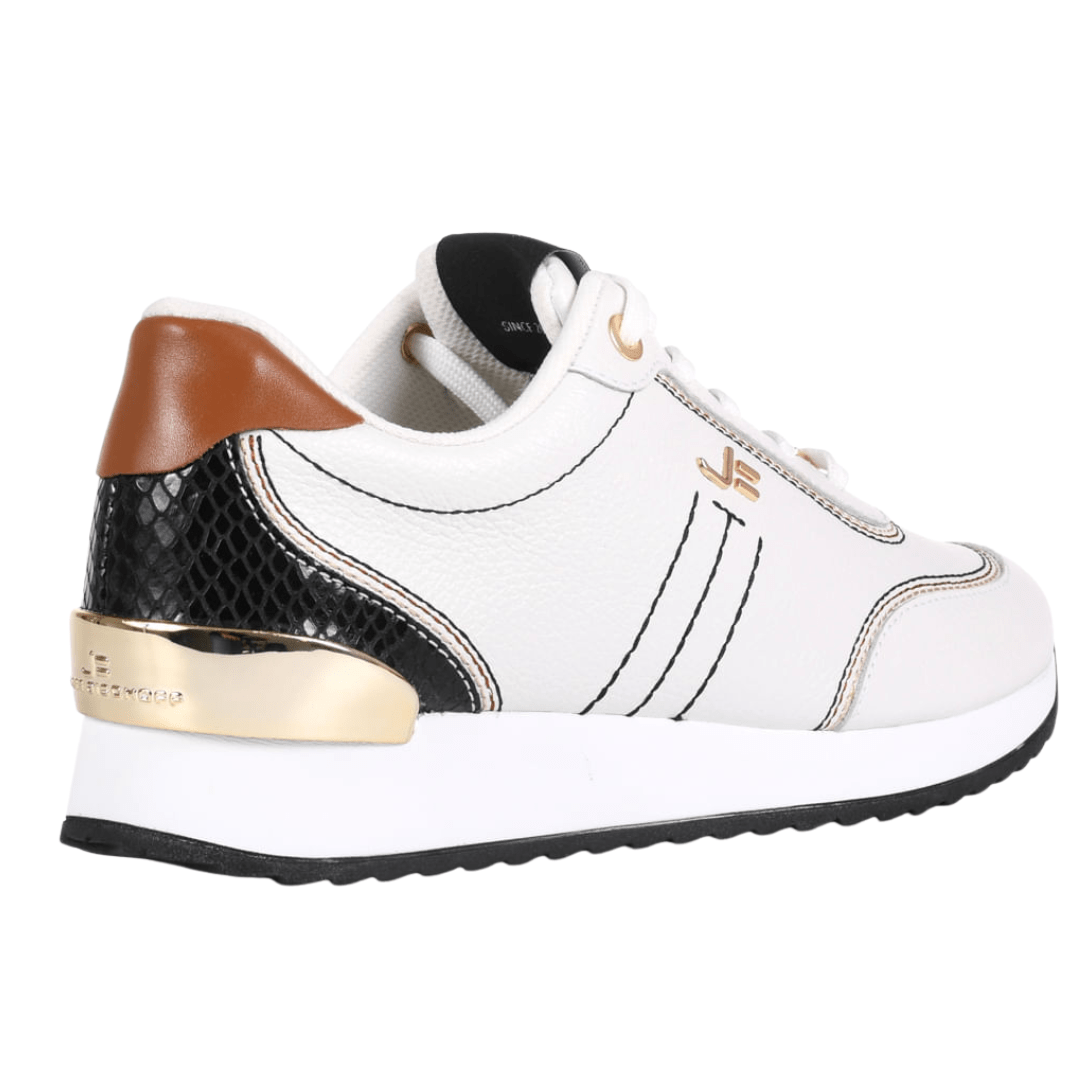 Tênis Jorge Bischoff Feminino Floter Fresh Branco Couro Branco 4