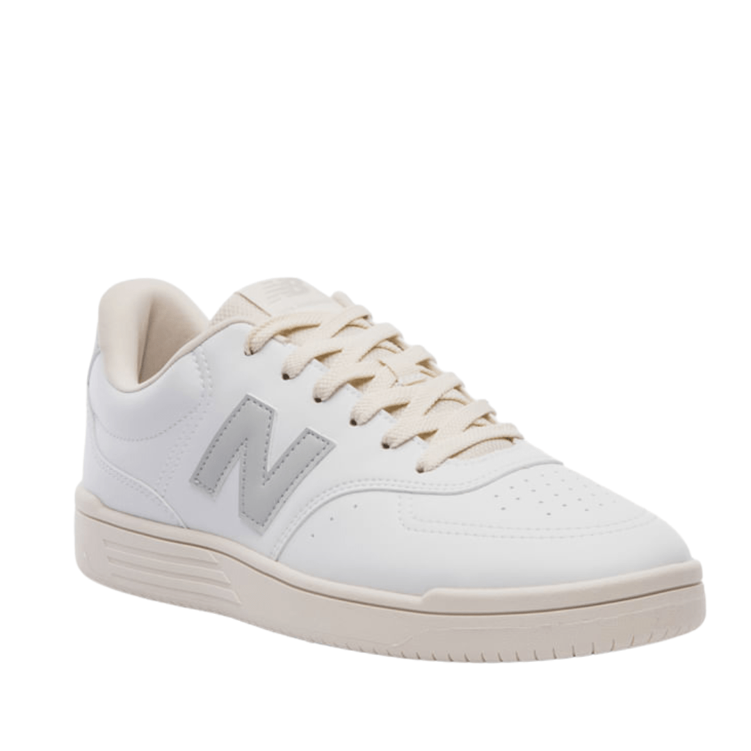 Tênis New Balance Feminino BB80 Branco Cinza Branco 2