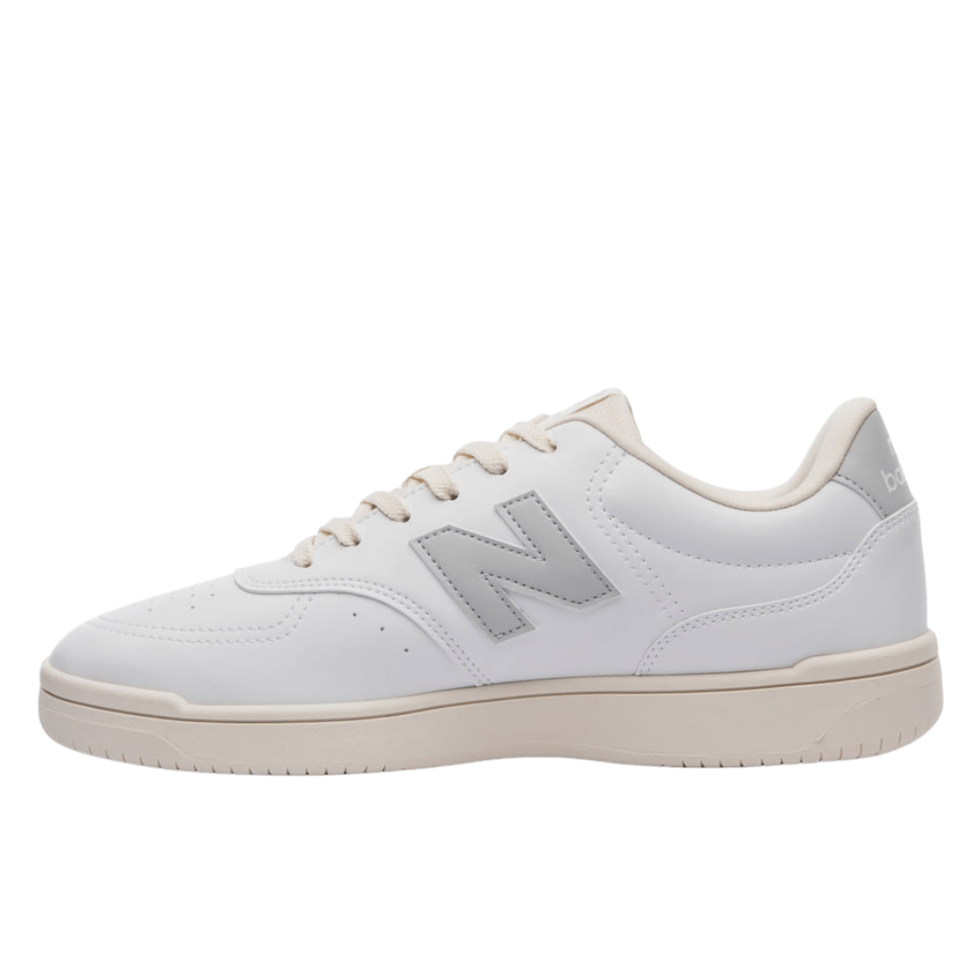 Tênis New Balance Feminino BB80 Branco Cinza Branco 4