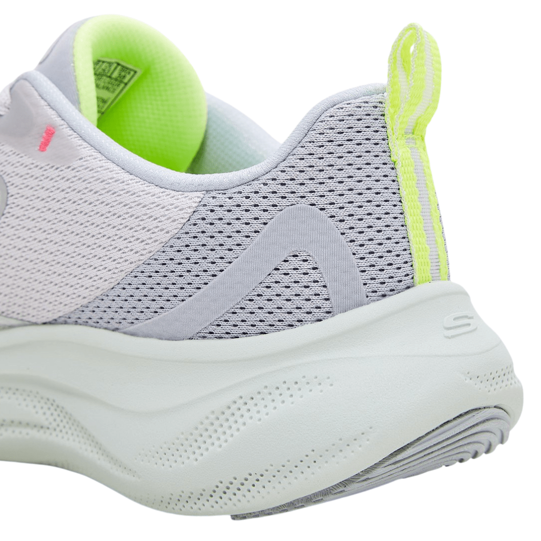 Tênis Skechers Feminino Skech Cloud-Smooth Wave Cinza Verde Branco 4