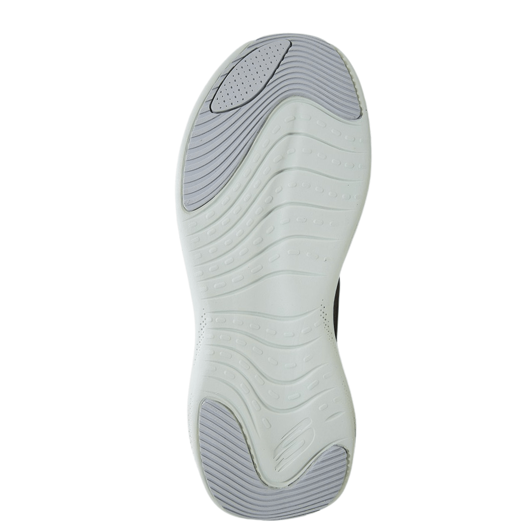 Tênis Skechers Feminino Skech Cloud-Smooth Wave Cinza Verde Branco 5