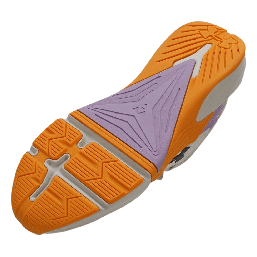 Tênis Under Armour Feminino UA Tribase Reps 2 SE Marfim Laranja Preto Bege 5