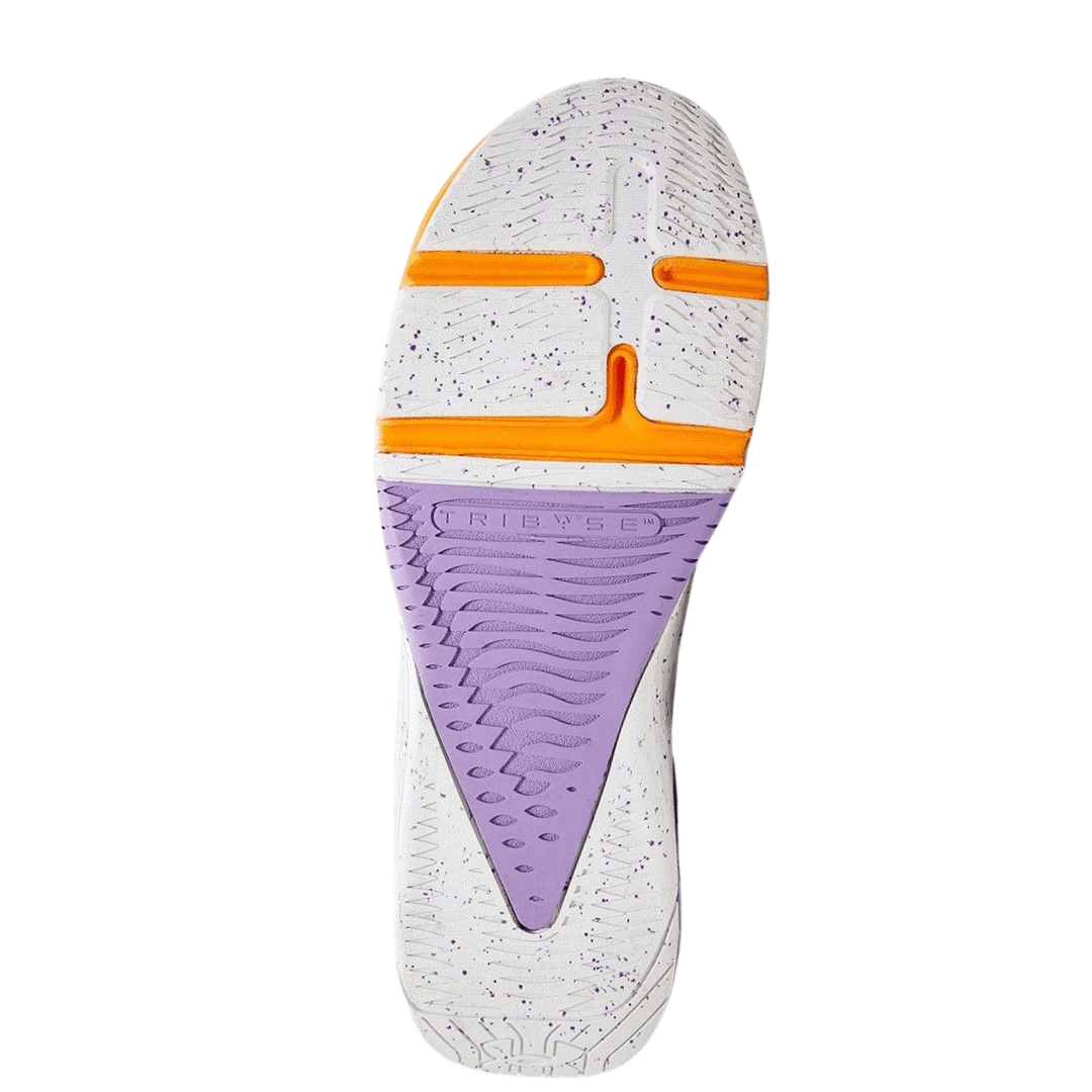 Tênis Under Armour Unissex UA Tribase Cross 2 Branco Lilás Laranja Branco 5