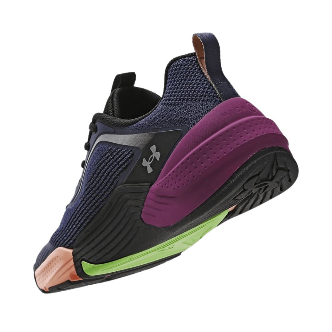 Tênis Under Armour Feminino UA Tribase Reps 2 Azul Stone Dalia Limão Azul 4