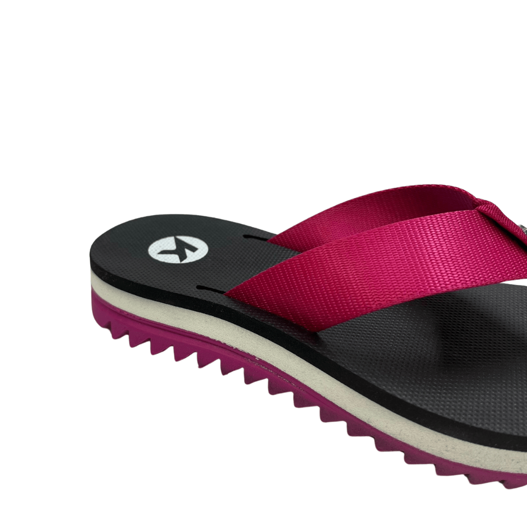 Chinelo Kenner Feminino Kyra Pink Preto Branco Rosa 3