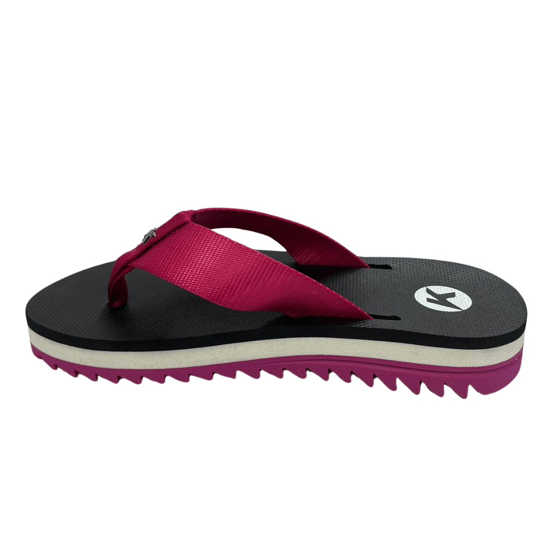 Chinelo Kenner Feminino Kyra Pink Preto Branco Rosa 4