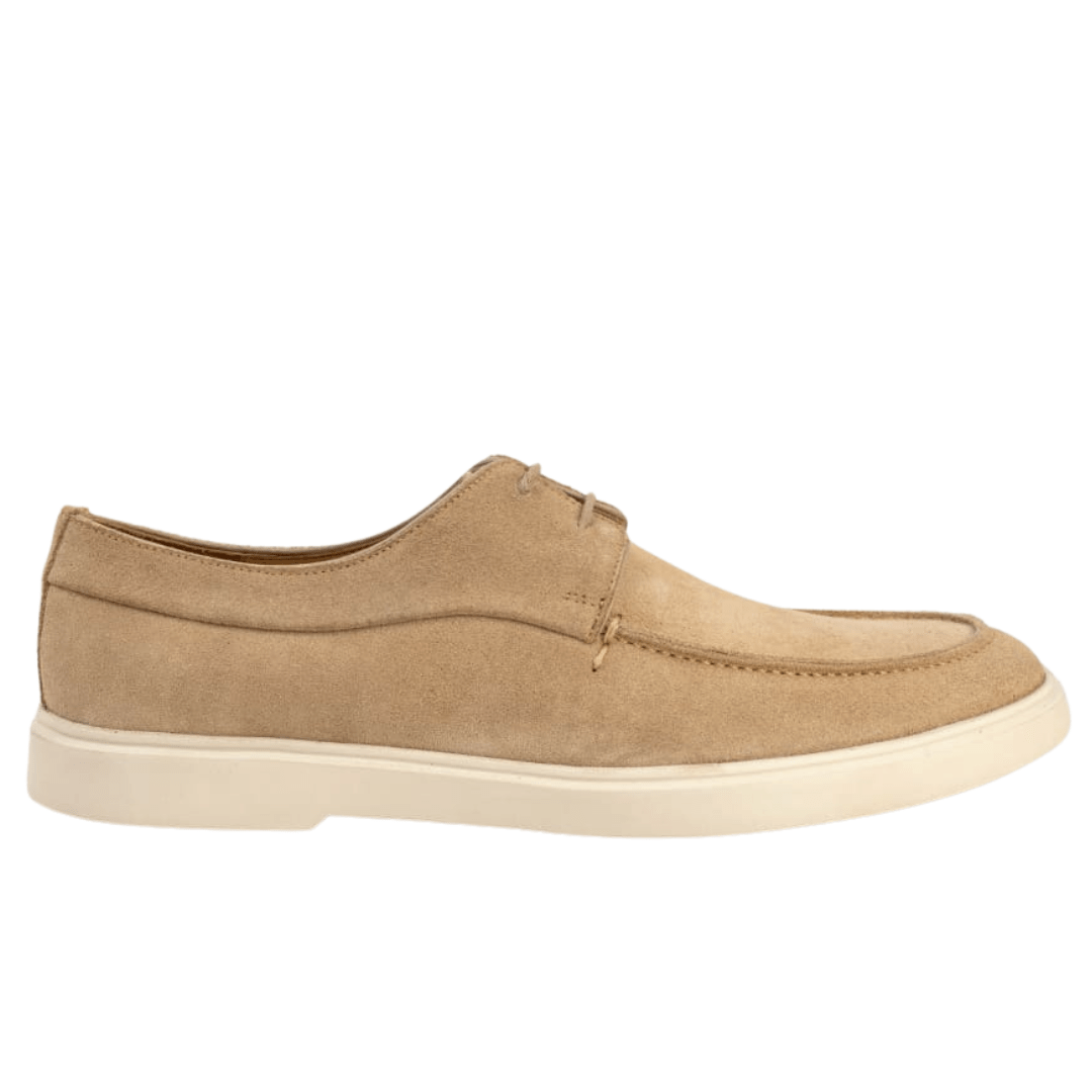 Sapato Viccini Masculino Tortilha Couro Camurça