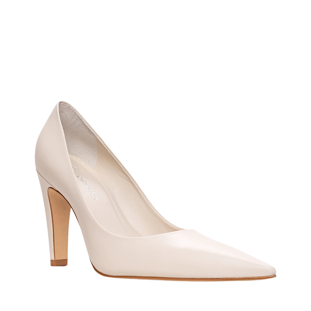 Scarpin Carrano Feminino Gio Salto Fino Lait Couro Off White 3