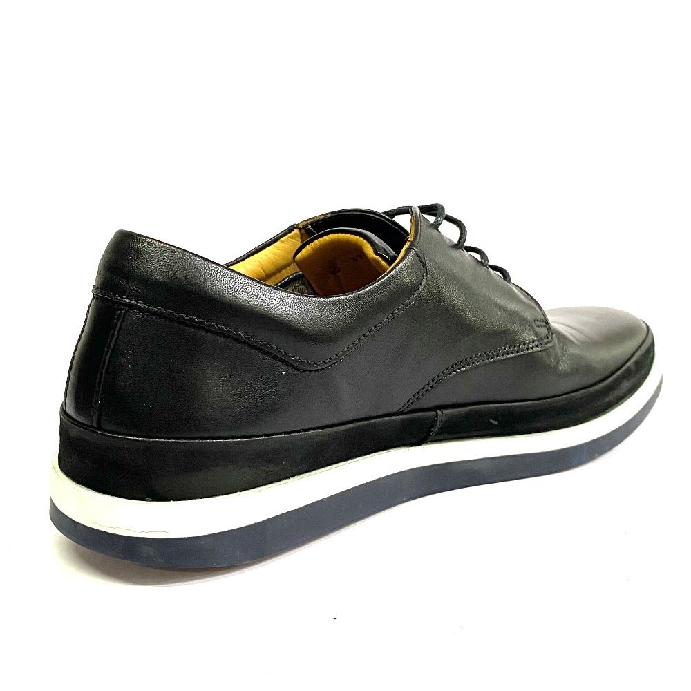 Sapatênis Vinicci Padua-32U Preto Couro Preto 5