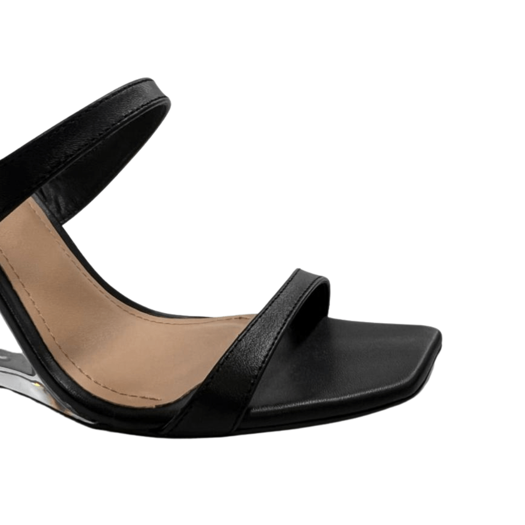 Tamanco Anabela Berti Maria Feminino Anabela Preto Preto 2