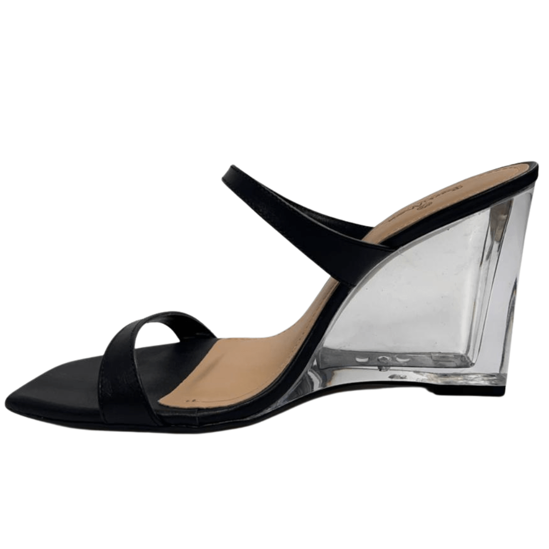 Tamanco Anabela Berti Maria Feminino Anabela Preto Preto 4