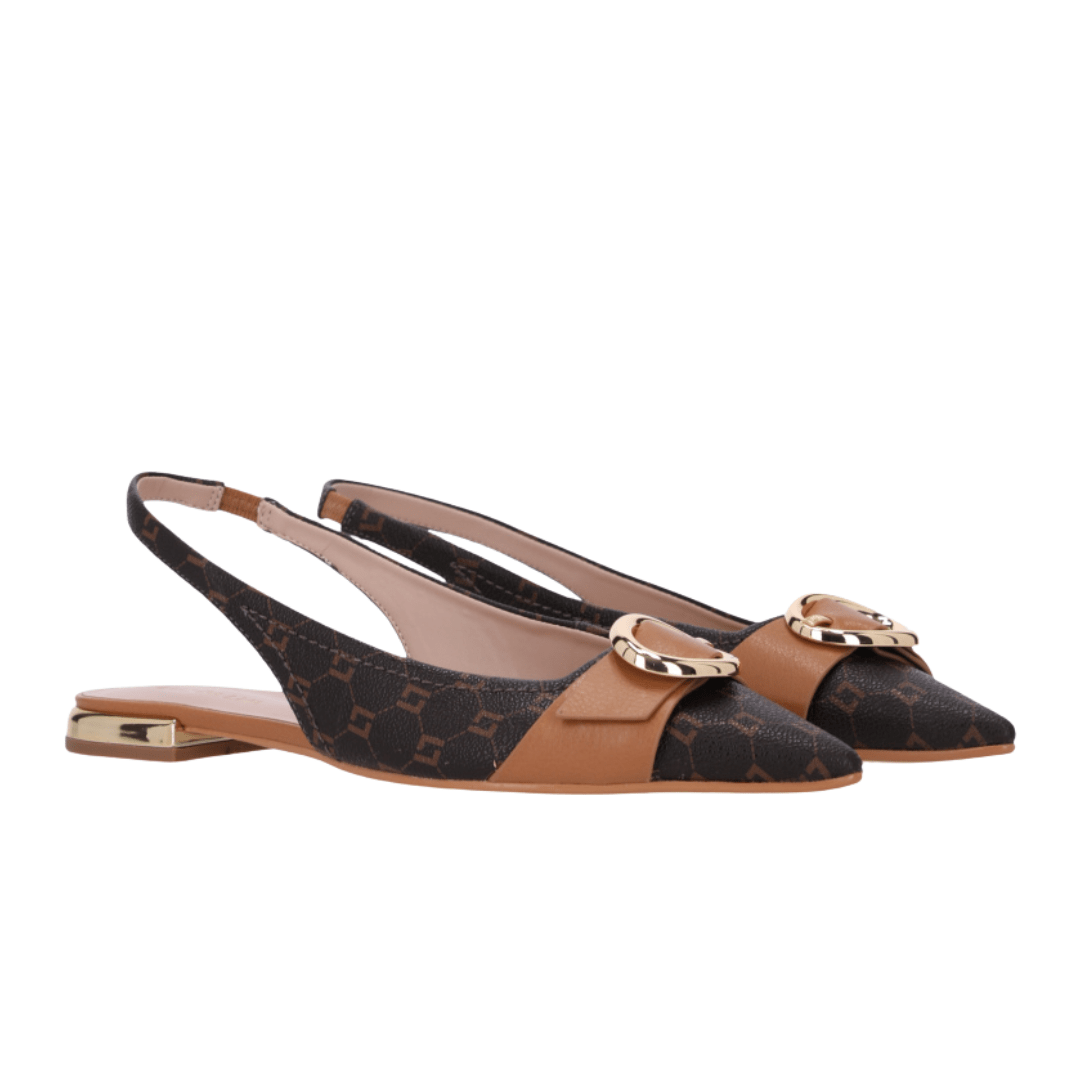 Slingback Luz da Lua feminino Mocca Amêndoa Marrom 2