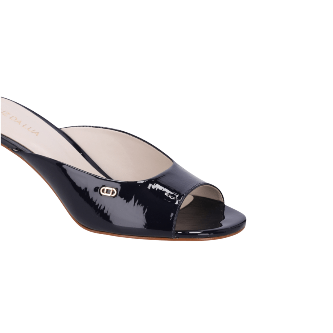 Tamanco Luz da Lua Feminino Verona Netuno Azul Marinho 4