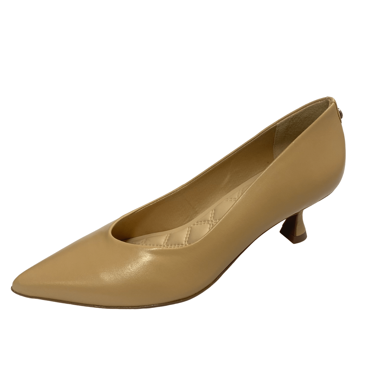 Scarpin Jorge Bischoff Nude Salto Baixo Couro