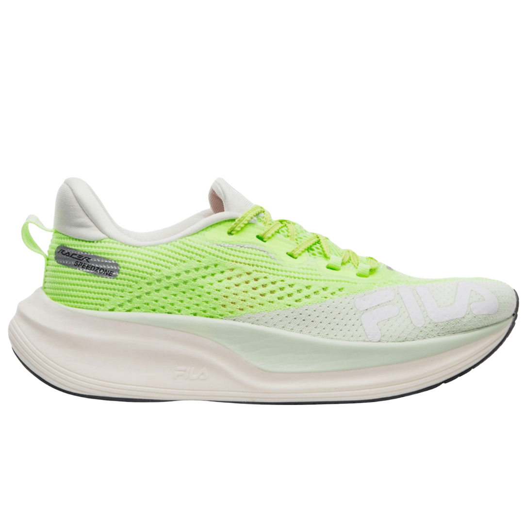 Tênis Fila Racer Speedzone Feminino Verde Canario Branco