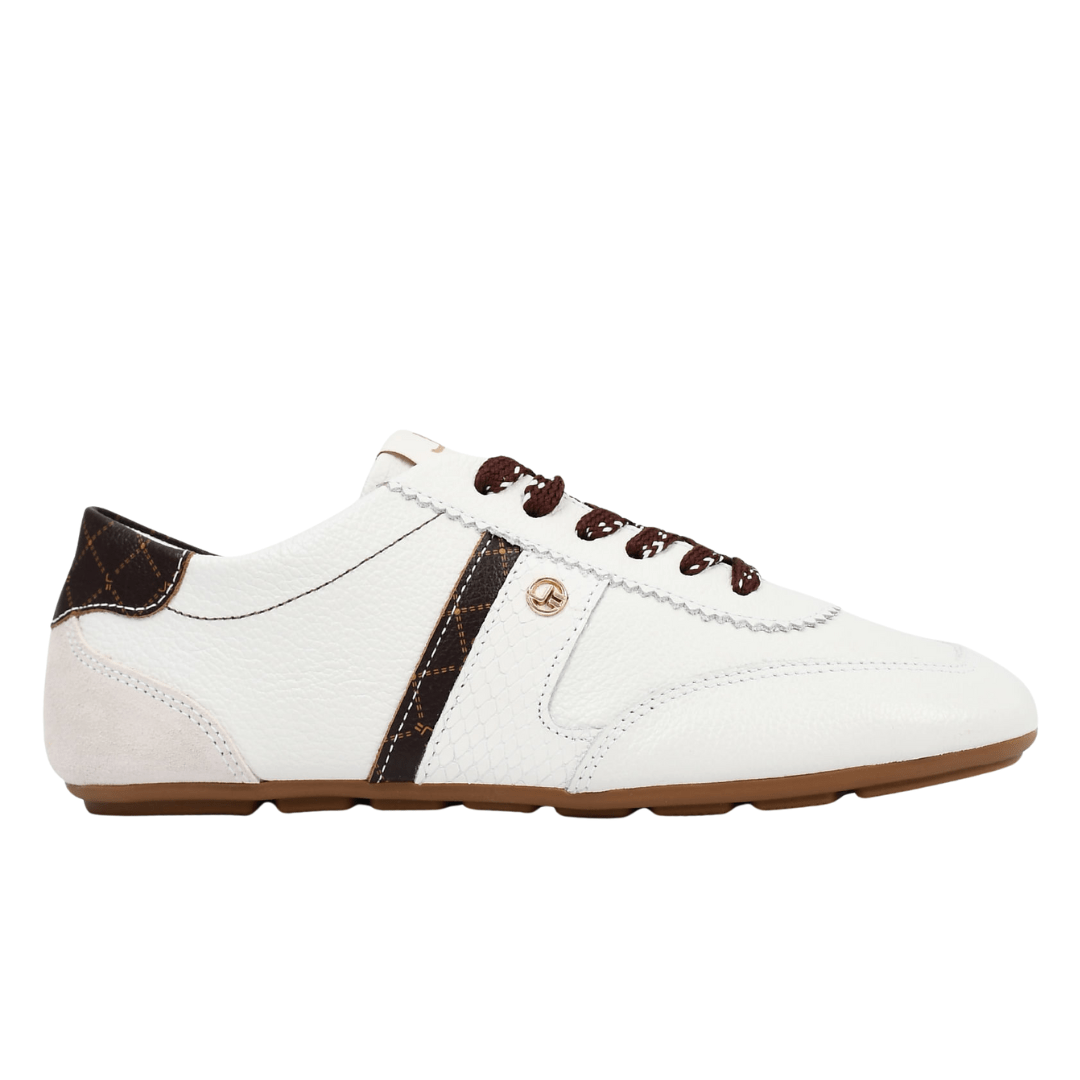 Tênis Jorge Bischoff Frminino Branco Couro