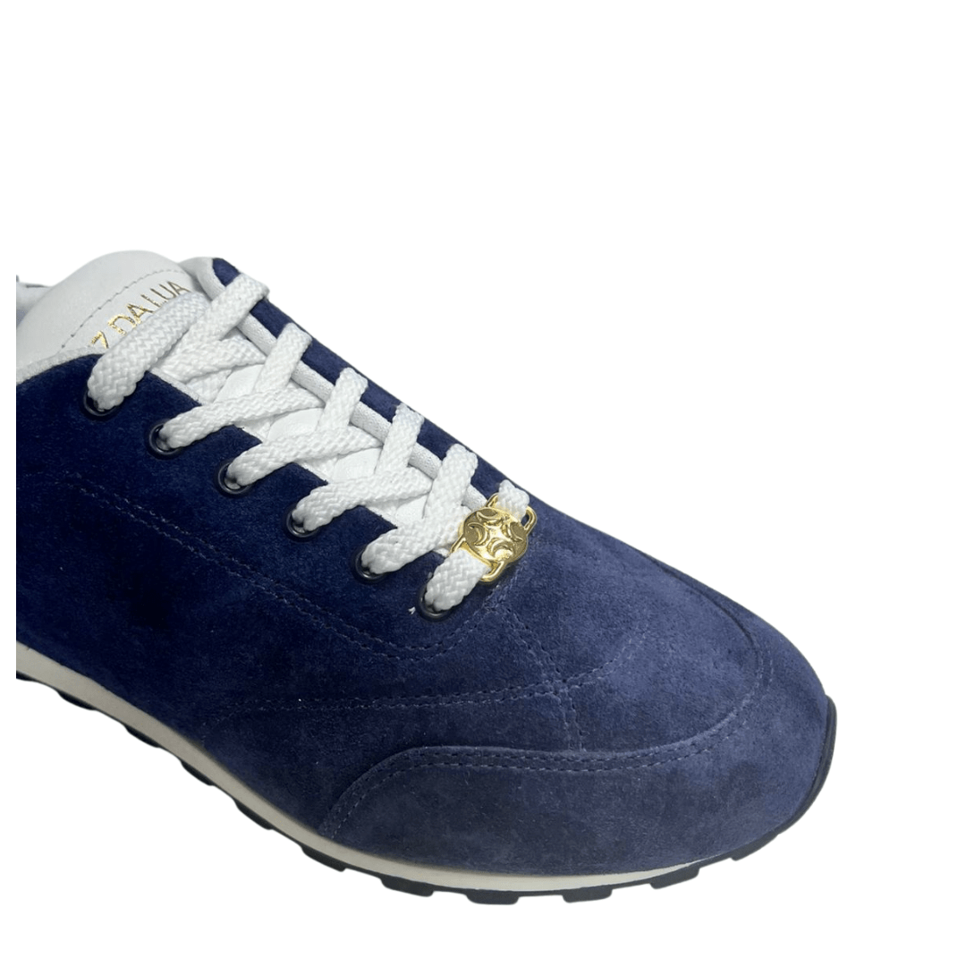 Tênis Luz da Lua Feminino Netuno Couro Azul 5