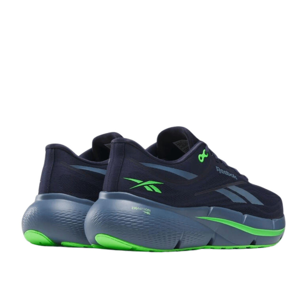 Tênis Reebok Masculino Zignition Navy Blue Lime Azul Marinho 2