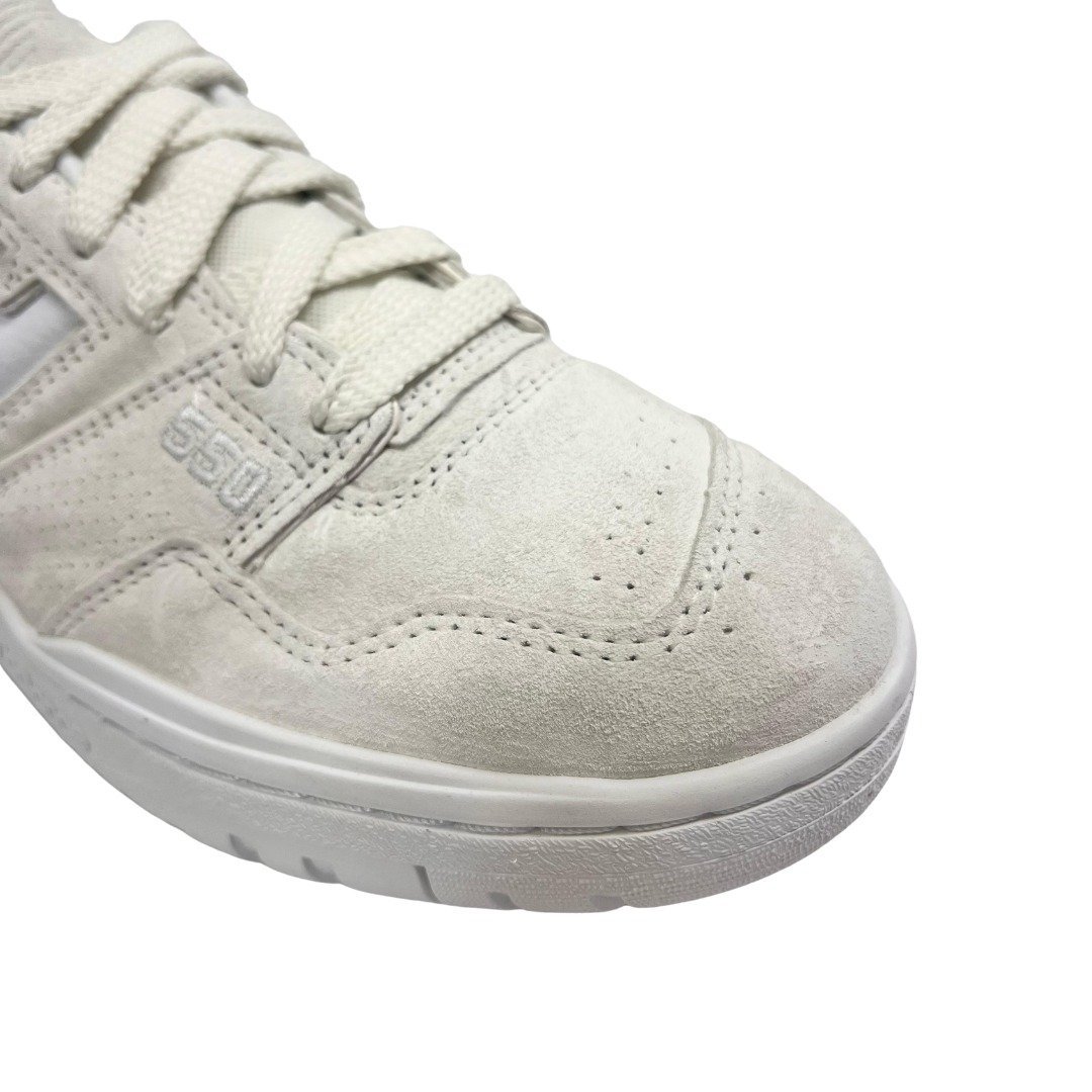 Tênis New Balance Masculino 550 Bege Couro Camurça Bege 2
