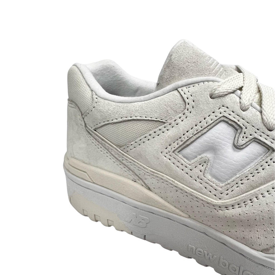 Tênis New Balance Masculino 550 Bege Couro Camurça Bege 3