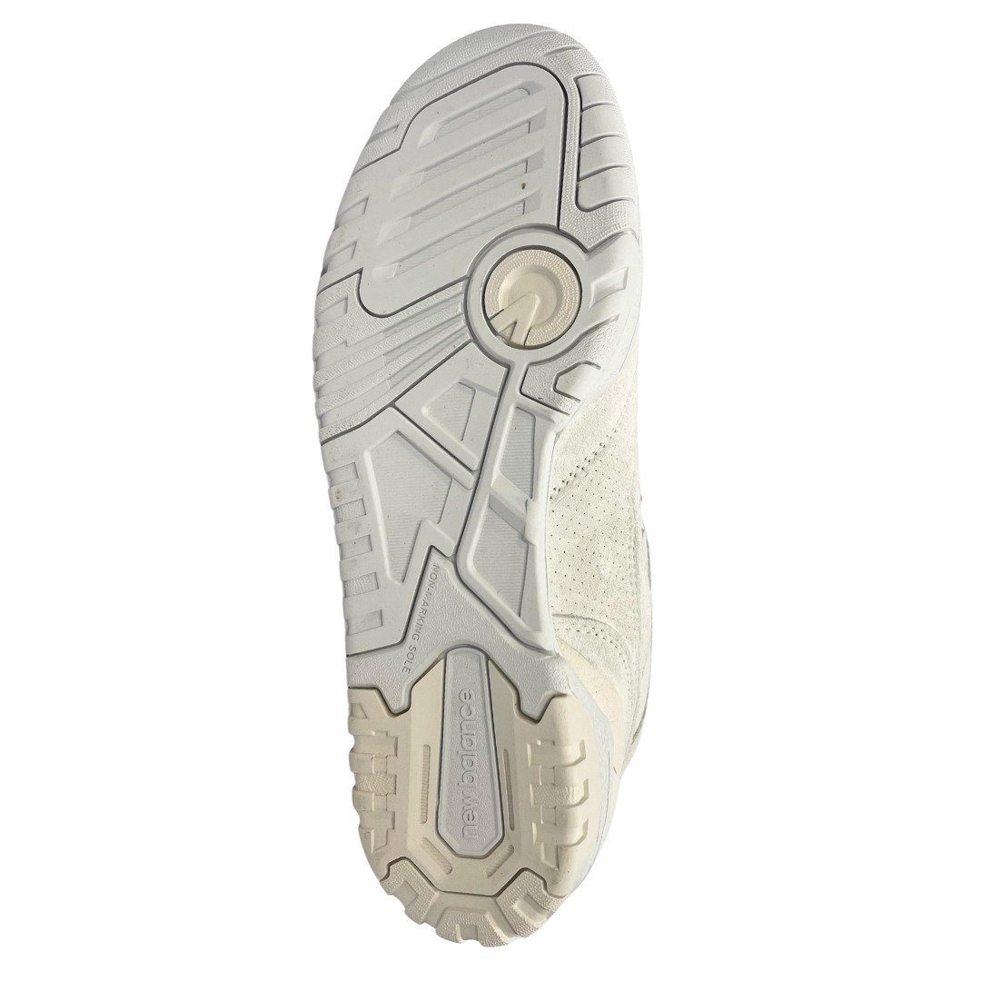 Tênis New Balance Masculino 550 Bege Couro Camurça Bege 5