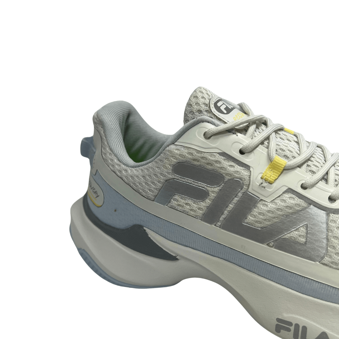 Tênis Fila Feminino Recovery Branco Azul Bebe Amarelo Bege 4