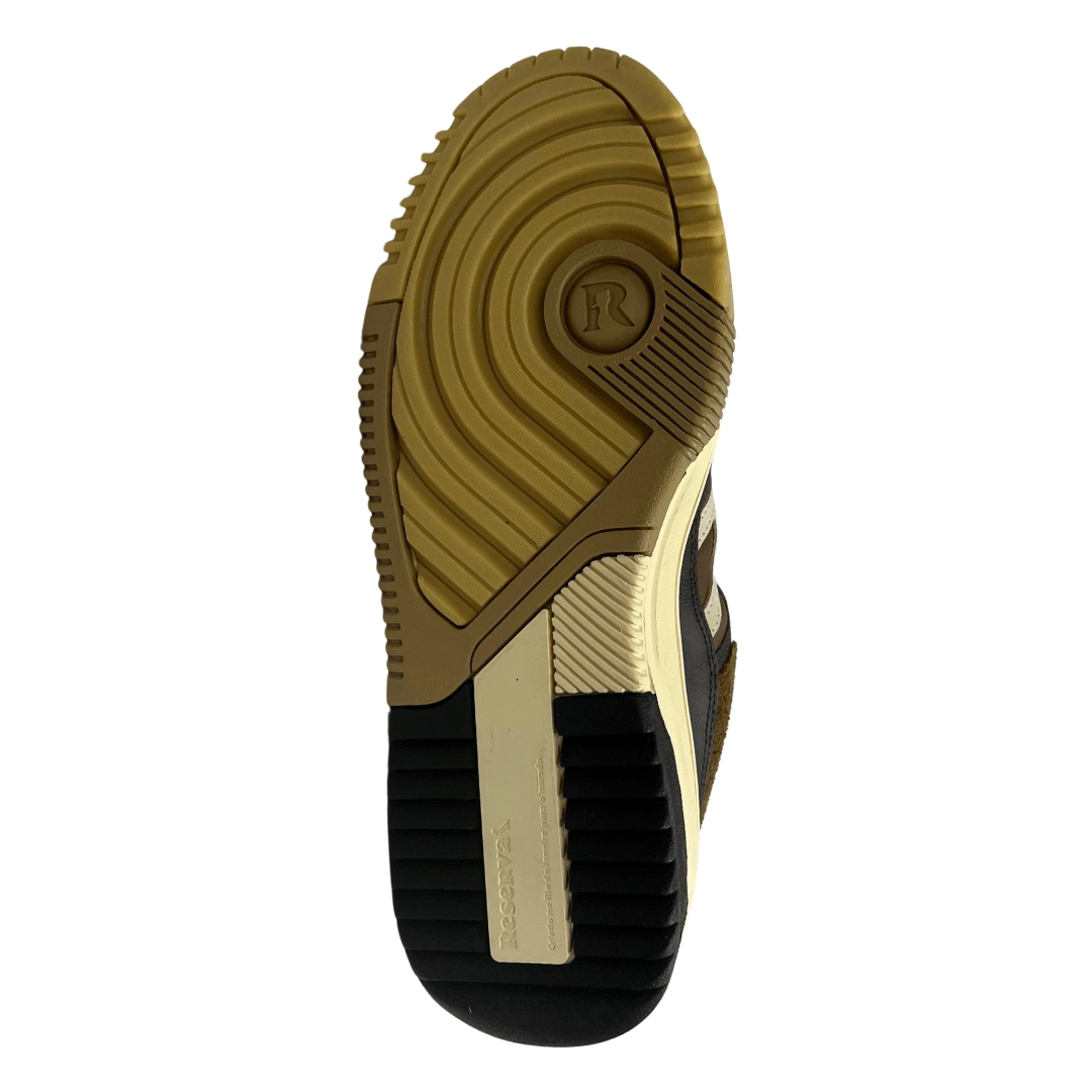 Tênis Reserva Masculino R-Broox Coffe Bean Tan Cafe Pequi Castor Ocre Marrom 7