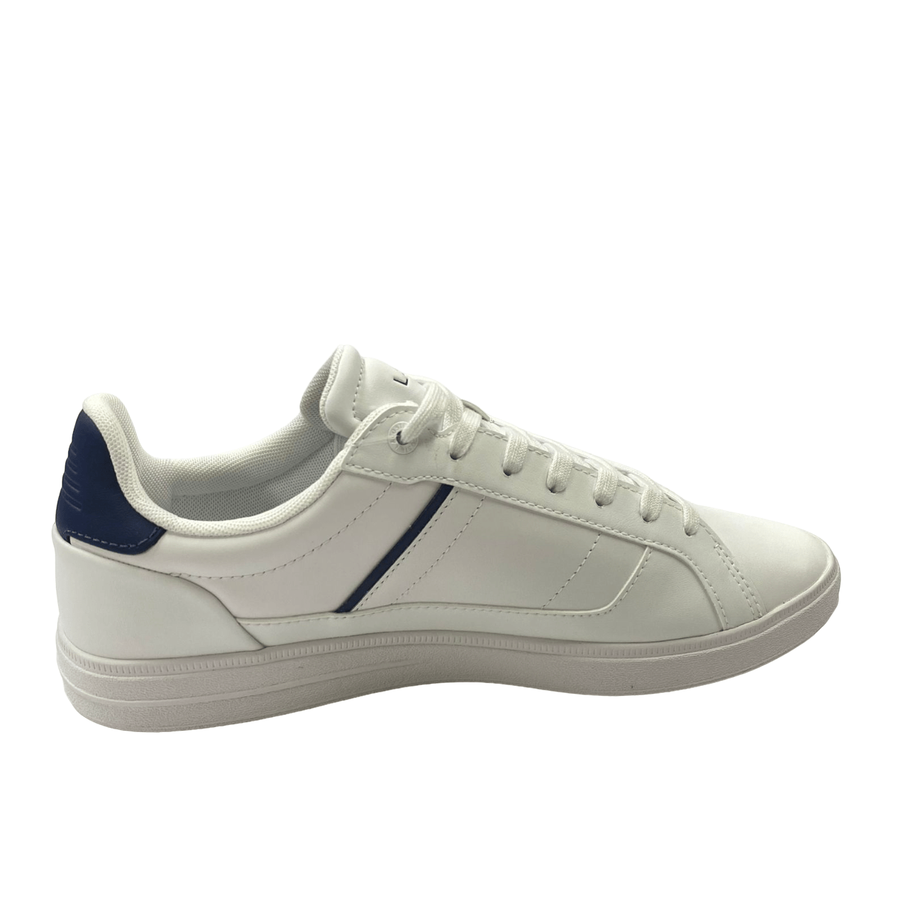 Tênis Lacoste Europa Pro White Navy Couro Branco 4