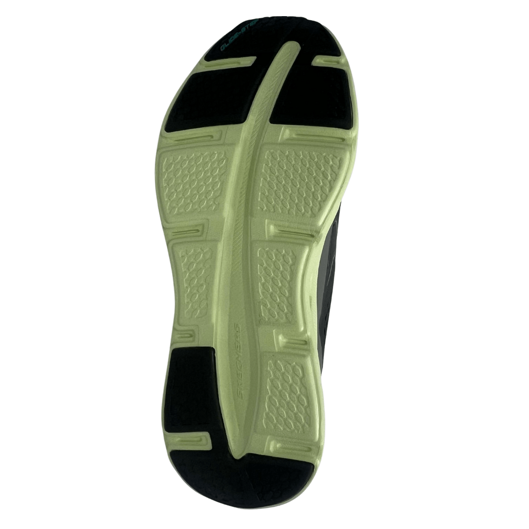 Tênis Skechers Masculino Slip-ins Glide Step Carvão Verde Limão Preto 6