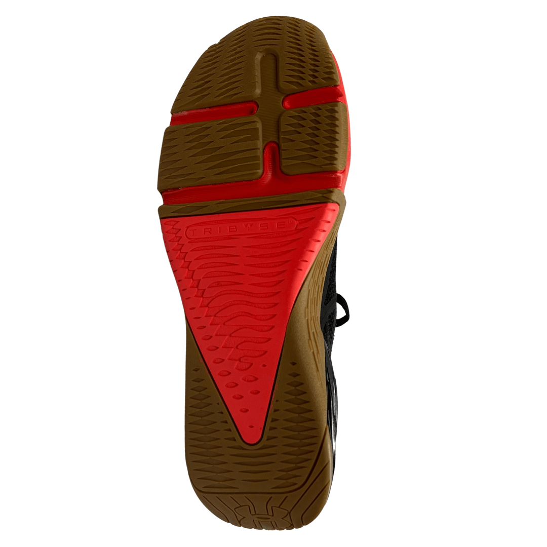 Tênis Under Armour Masculino UA Tribase Cross 2 Preto Vermelho Dourado Preto 6