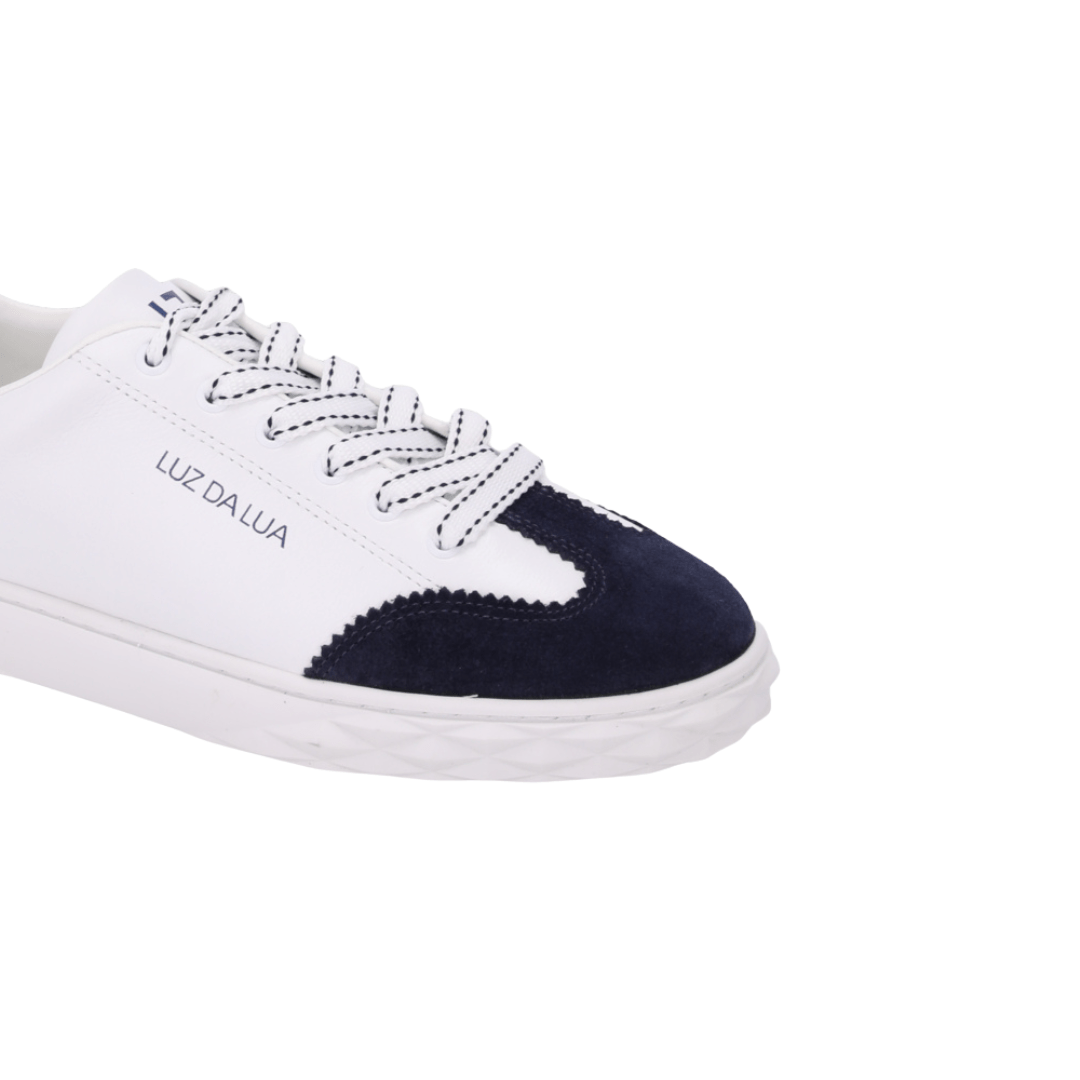 Tênis Luz da Lua Feminino Branco Netuno Camurça Branco 3