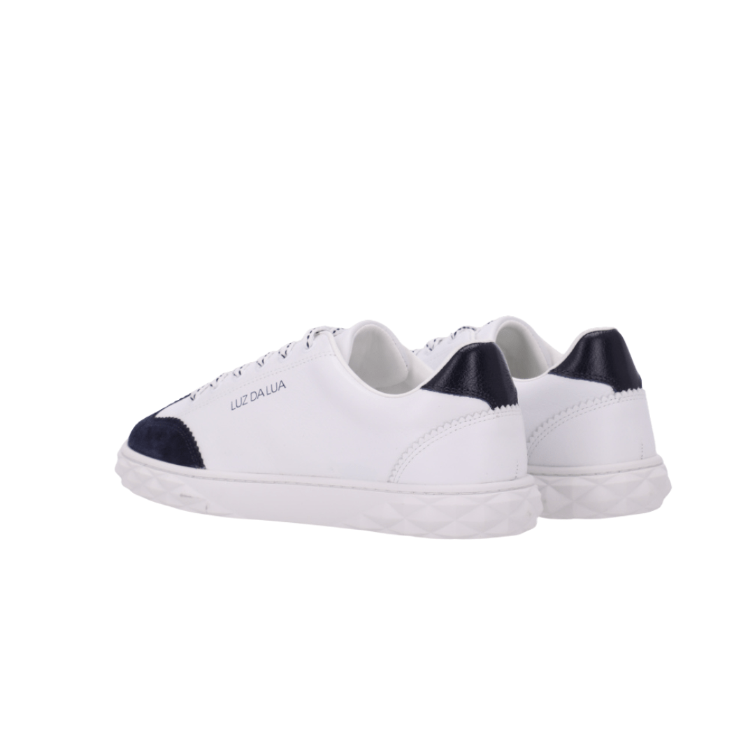 Tênis Luz da Lua Feminino Branco Netuno Camurça Branco 5