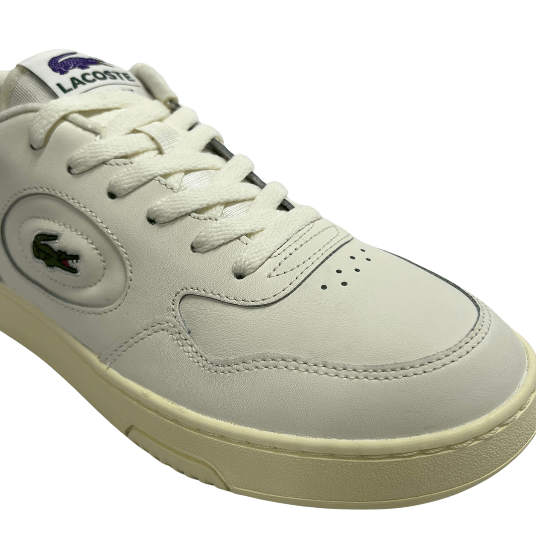Tênis Lacoste Masculino Lineset Off White Couro Branco 3