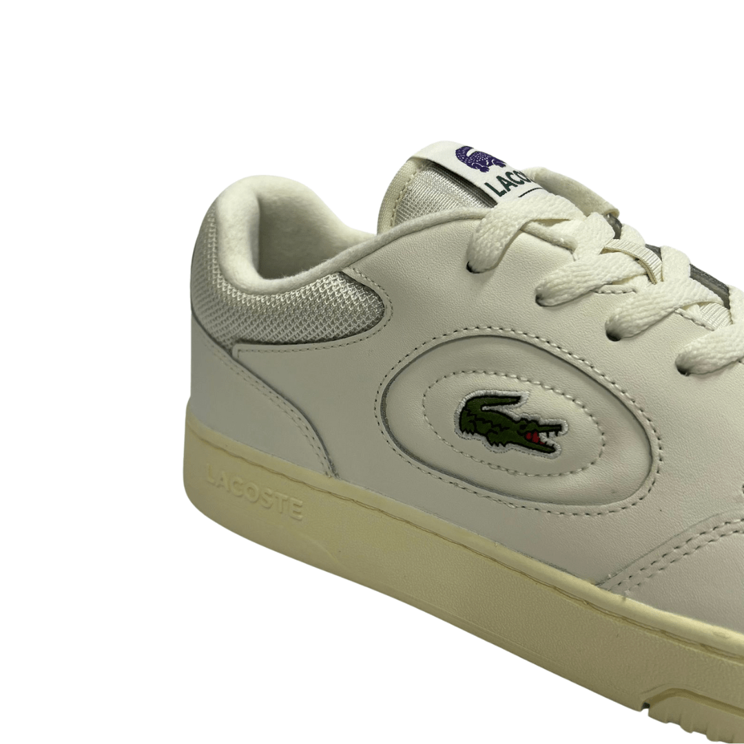 Tênis Lacoste Masculino Lineset Off White Couro Branco 4