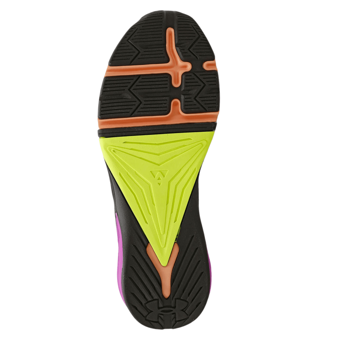 Tênis Under Armour Feminino UA Tribase Reps 2 Petroleo Preto Lime Azul 4