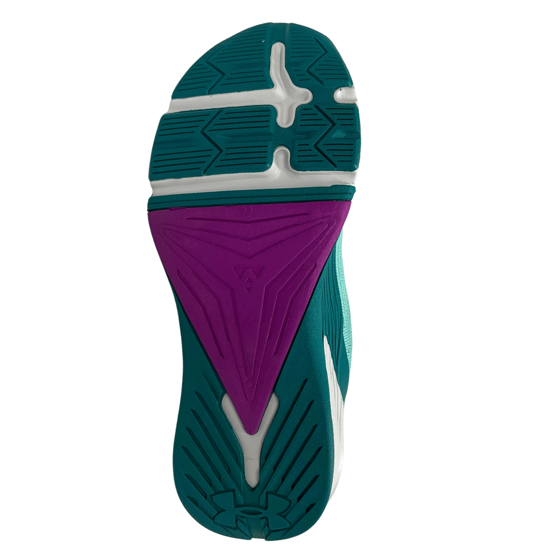 Tênis Under Armour Feminino UA Tribase Reps 2 Piscina Veridian Dalia Verde Água 6