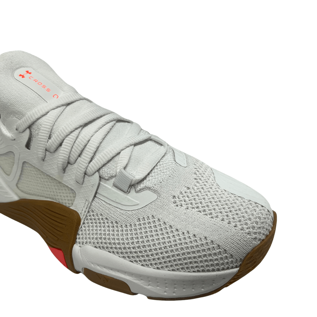 Tênis Under Armour Masculino UA Tribase Cross 2 Branco Petala Prata Branco 3