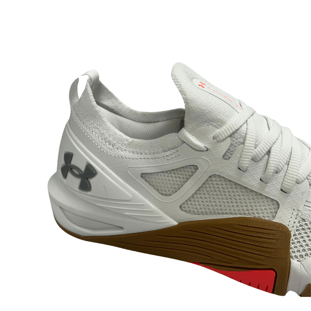 Tênis Under Armour Masculino UA Tribase Cross 2 Branco Petala Prata Branco 4